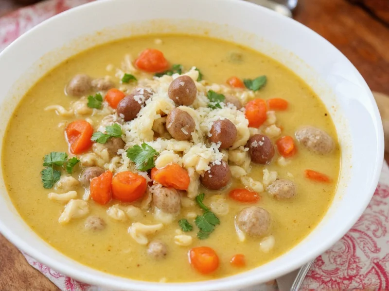Creamy Parmesan Italian Sausage Soup Recipe Guide