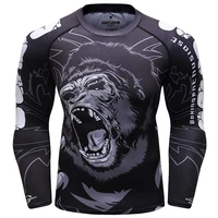 

Customized design custom printed rash guard, moisture wicking rashguards, lycra fabric sublimated rash guard