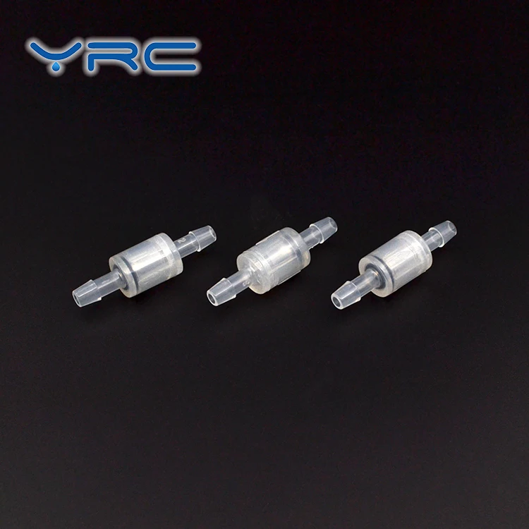Mini  3/16" Plastic air Non Spring One Way Pressure Relief Valve