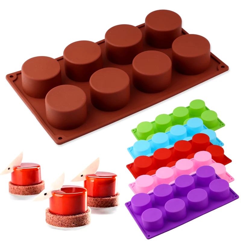 

Amazon Hot Sale Silicone Molds For Baking Cake Baking Pastry Chocolate Pudding Mould Bread Biscuit Mould Silicon Baking Mold, Multi colors