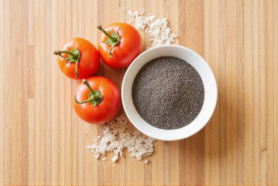 Poppy Seeds in Bowl