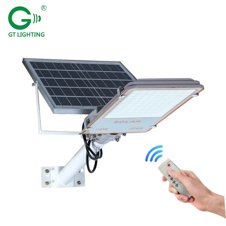 Cheep price aluminium ip66 outdoor smd 24 50 70 100 watt solar led street light
