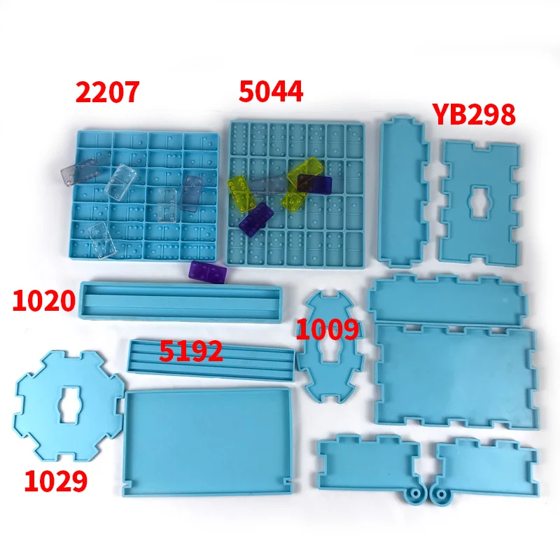 

5044 5192 yb298 1020 1029 2207 1009 1017 domino silicone resin mold