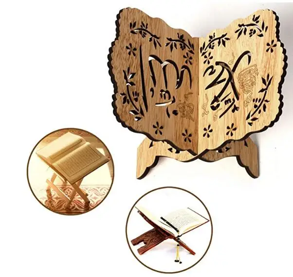 Home Décor Bookends Home & Living Beautiful Kuran Bible Holder Stand