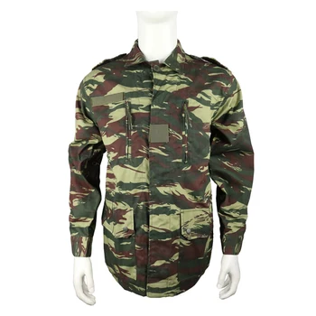 户外法国涤polyester 棉迷彩军装出售