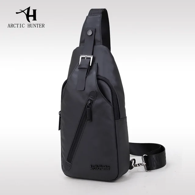 

Arctic Hunter Chest Shoulder Bag Top Sale Nylon Sling Bag For Man, Black