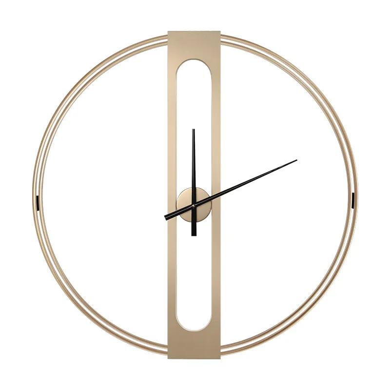 

Metal Vintage Unique Wall Clocks Large Decorative for Kitchen Living Room Office Silent Wall Clock Non Ticking