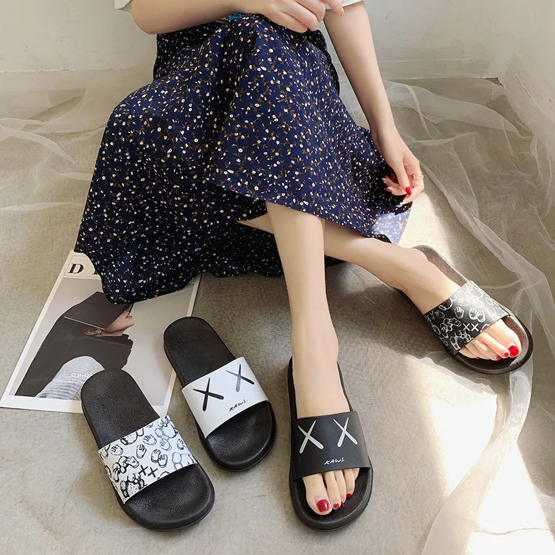 

New Arrivals Casual Women Fashion Shoes Soft Heel Ladies womens slide sandal custom tag womens sandals summer high heel, Customized color