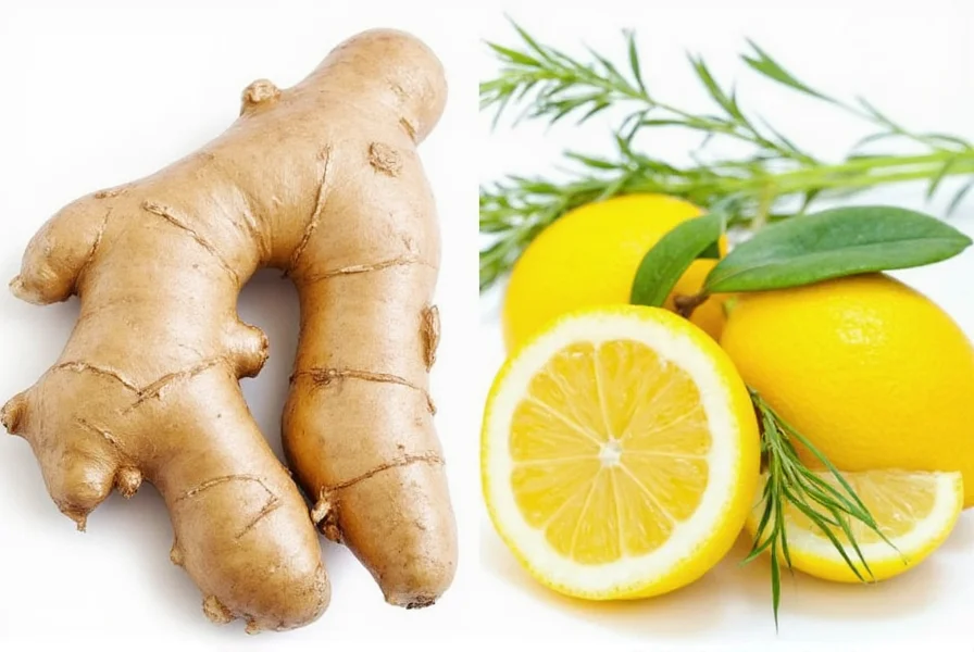 ginger and lemongrass