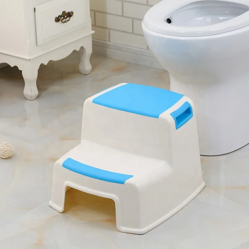 
Plastic Portable Baby 2 Step Stool for Potty Kids Footstool 