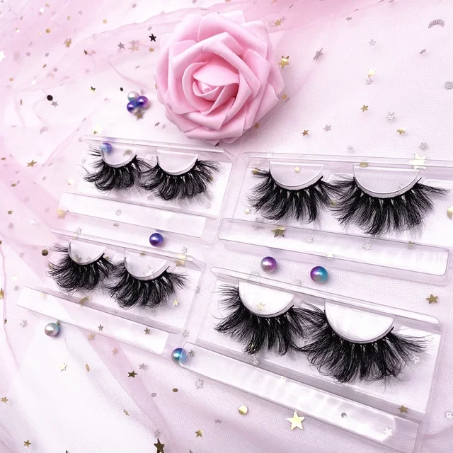 

AG021 Factory wholesale 15mm natural style wholesale vendor mink fluffy lashesh box, Black color