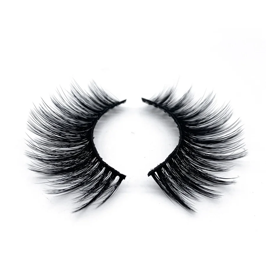 

Faux Mink Eyelashes Distributors Vendor Custom Private Label ODM False Eyelashes 3d Mink Eyelash, Black color