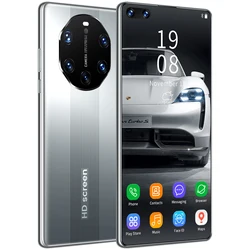High quality Global Version Mate40 RS Big Screen Smartphone Original Unlock Cheap Android Dual SIM Card Face ID Mobile Phone