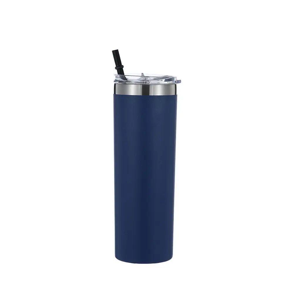 

Mikenda Wholesale Custom insulated sublimation double wall stainless steel wine tumbler 20oz vacuum slim tumbler with leakproo