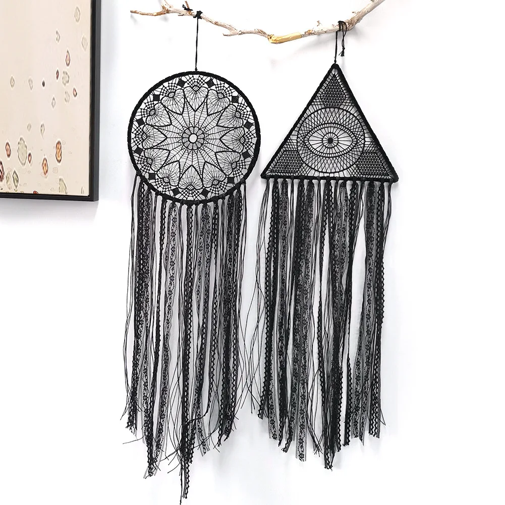 

Black Tassel Dream Catcher Dream Catcher Shop Dream Net Wind Chimes Home Decoration