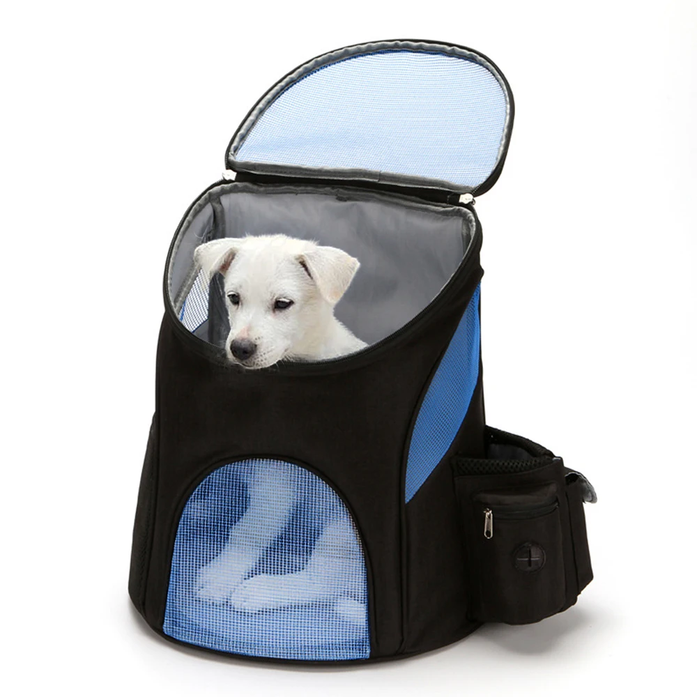 

Portable and Breathable Dog Backpack Large Space Carrying Bag Outdoor Travel Pets Carrier
