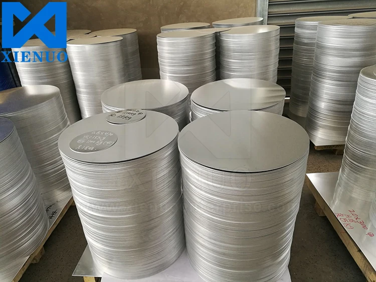 Exported to Ethiopia Aluminum Wafer Circle Aluminum Sheet Used for Making Pot, Pan, Cookware
