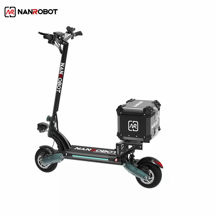 

Nanrobot D6+ 2000W 52v,26Ah shock spring dual brushless motors best hot sale high off-road performance Electric scooter