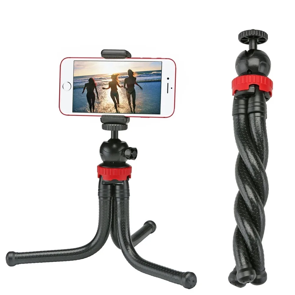 

Portable Tripod Flexible Octopus Travel Mini Mobile Phone Tripod Bracket Monopod Selfie Stick For iPhone DSLR Camera Gopro
