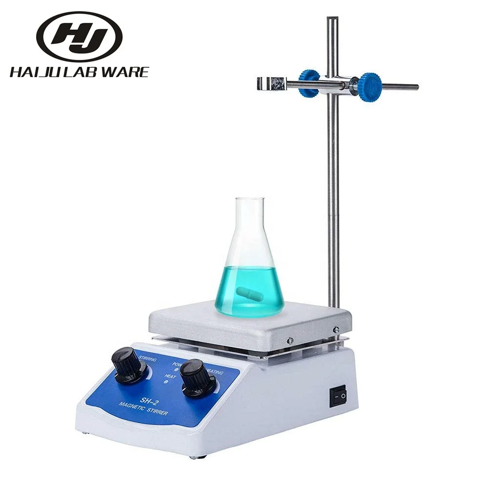 
HAIJU LAB Aluminum Plate Magnetic Stirrer With Hot Plate For Laboratory Chemical  (60734439257)