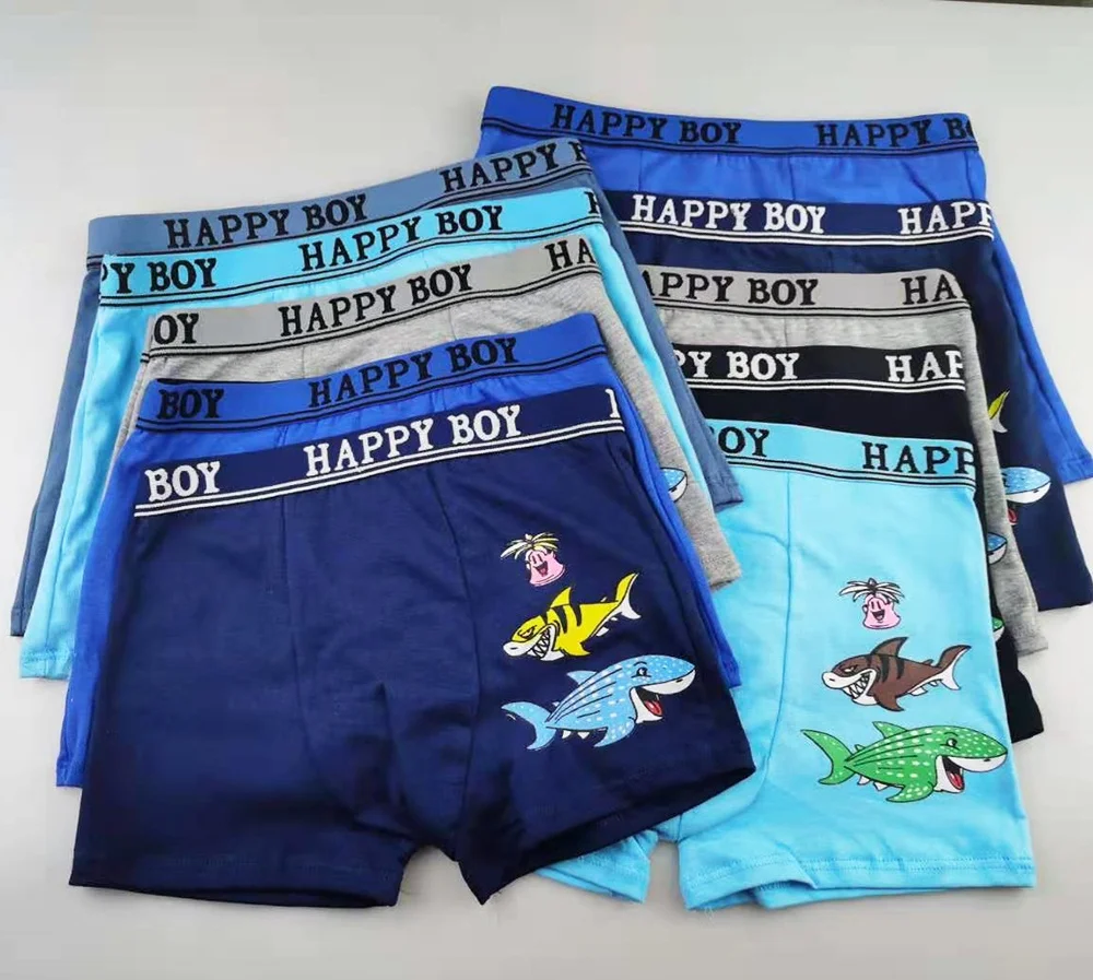 

Promotion Design Hot Shorts Children Underwear Boys Panty Print Cotton Kids Underwear, Mix color