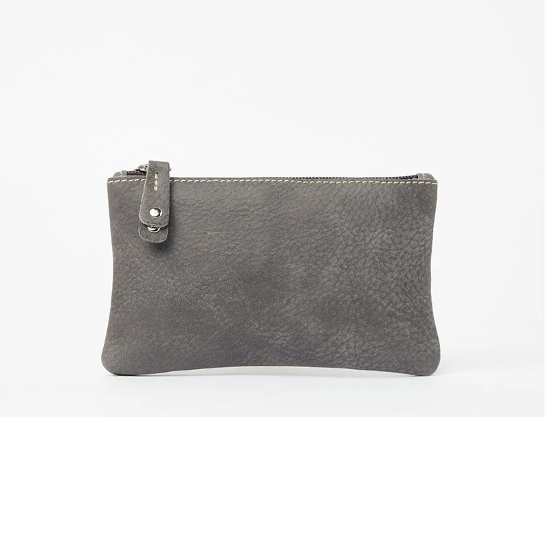 
Fashion Vegan Leather Zip Clutch Medium Purses For Women 