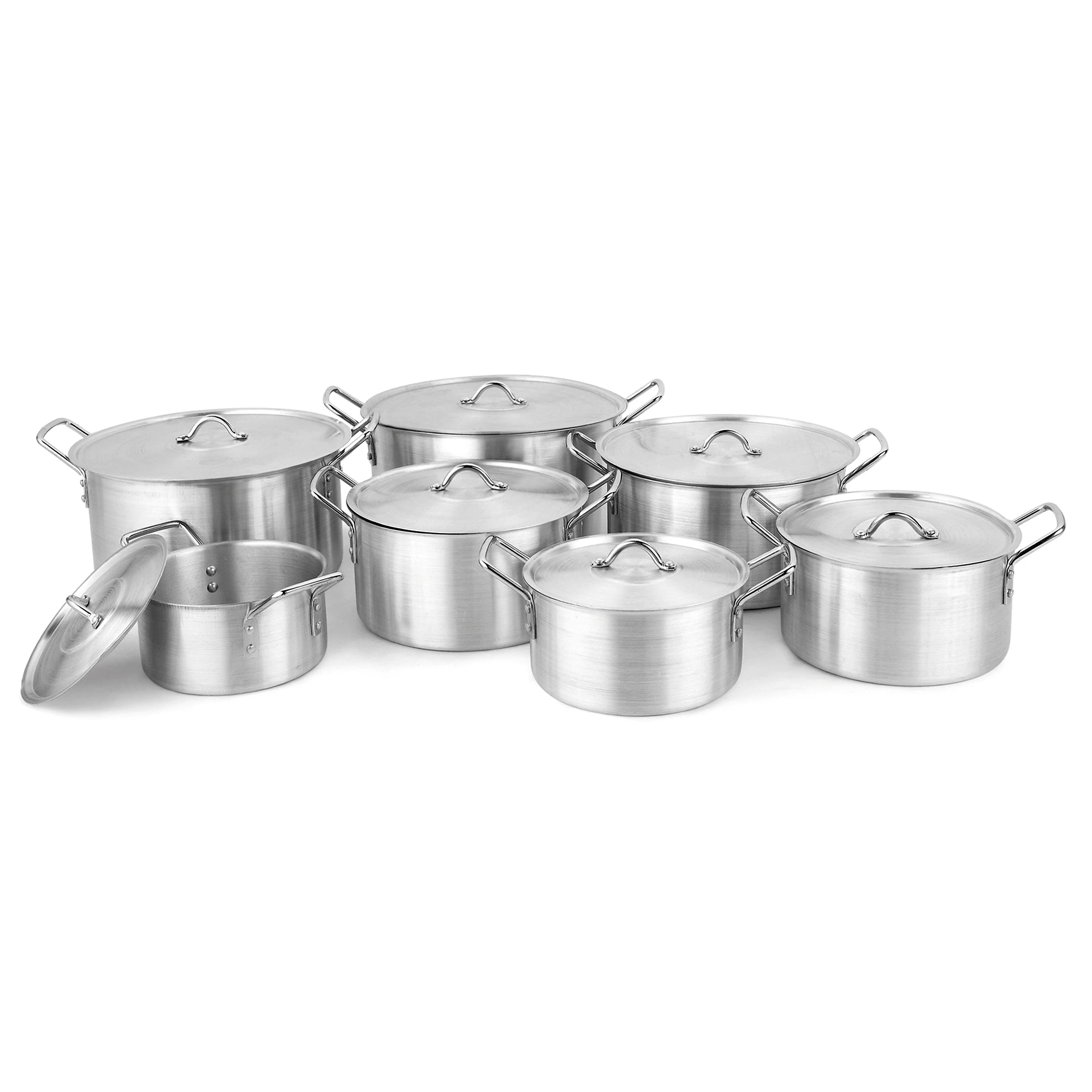 China Aluminium Stock Cooking Pot Factory Buy Aluminum Sanding Pot