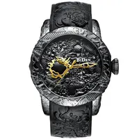 

Top BIDEN Brand Men Watch Military Sport Male Fashion 3D Dragon Business Quartz Wristwatch Relogio Masculino 0129