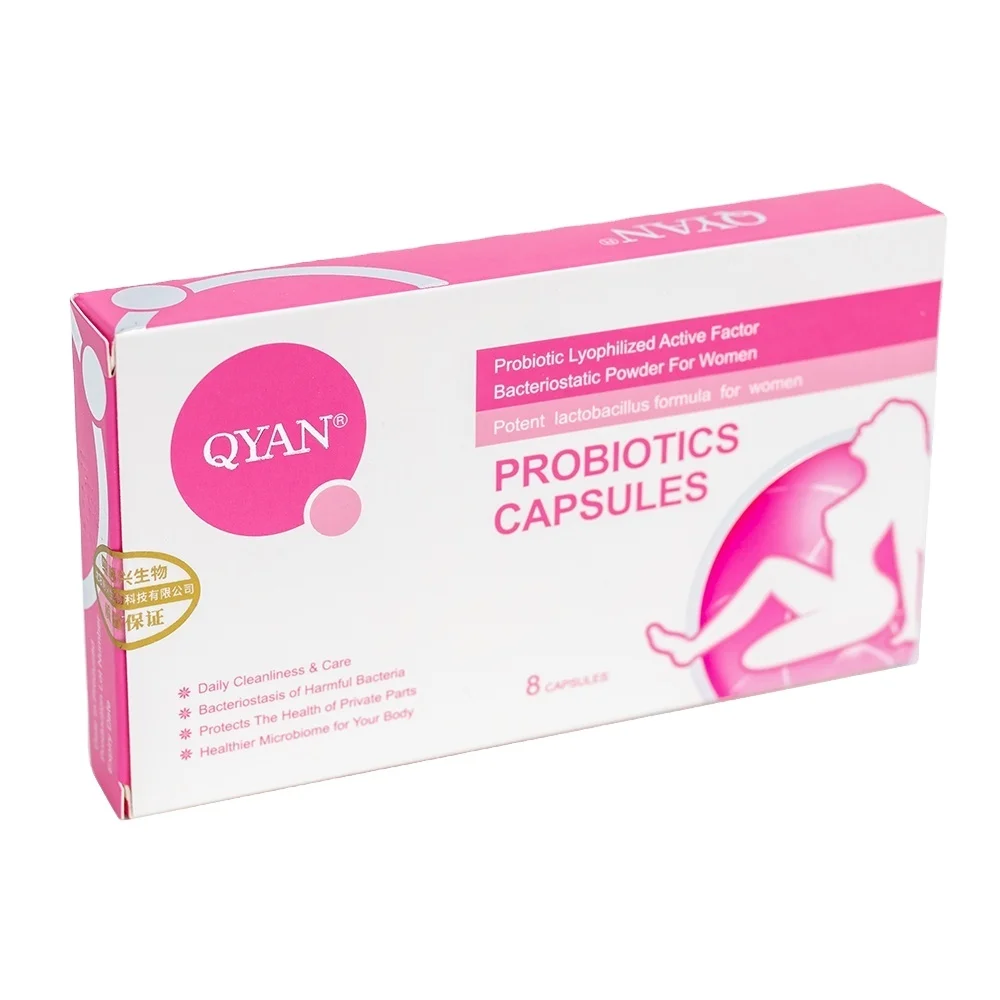 

The balance of vaginal flora Factory price External use vagina tightening vaginal probiotic capsule for women health IBD09, White