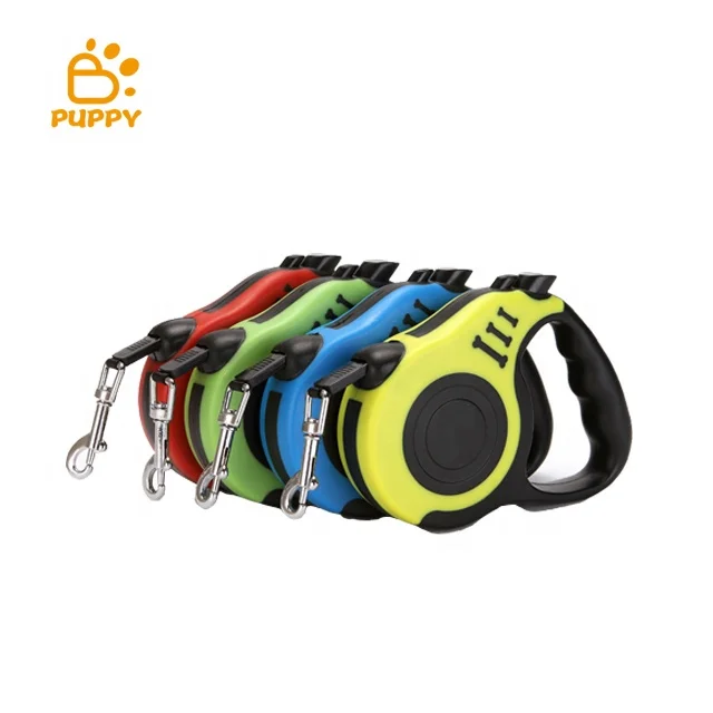 

Colorful Automatic Dog Leash Adjustable Leash Retractable Dog Leash, Red, yellow, green, blue