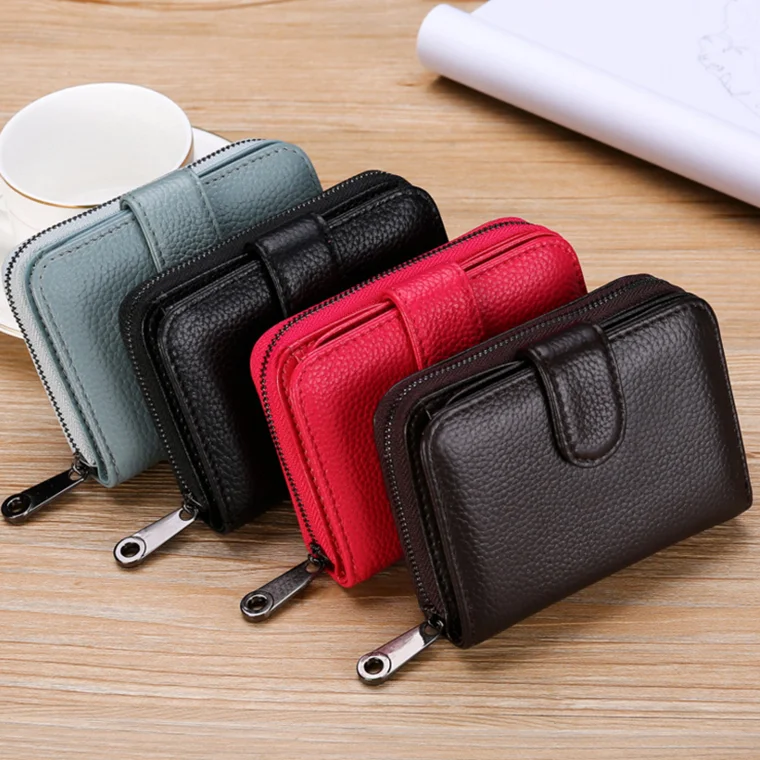 

wholesale High quality cheap price luxury import minimalist real leather men wallet