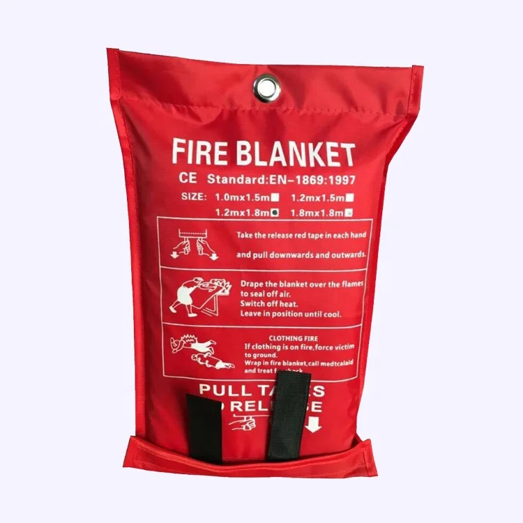 

Fire-fighting Self-rescue Kitchen And Home Escape Extinguishing Fiber Glass Blanket Fire Blanket