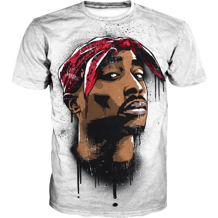 Sublimation 3D Print Bayan Tisort Algodon Camiseta Hip Hop Custom T Shirt For Sport Team