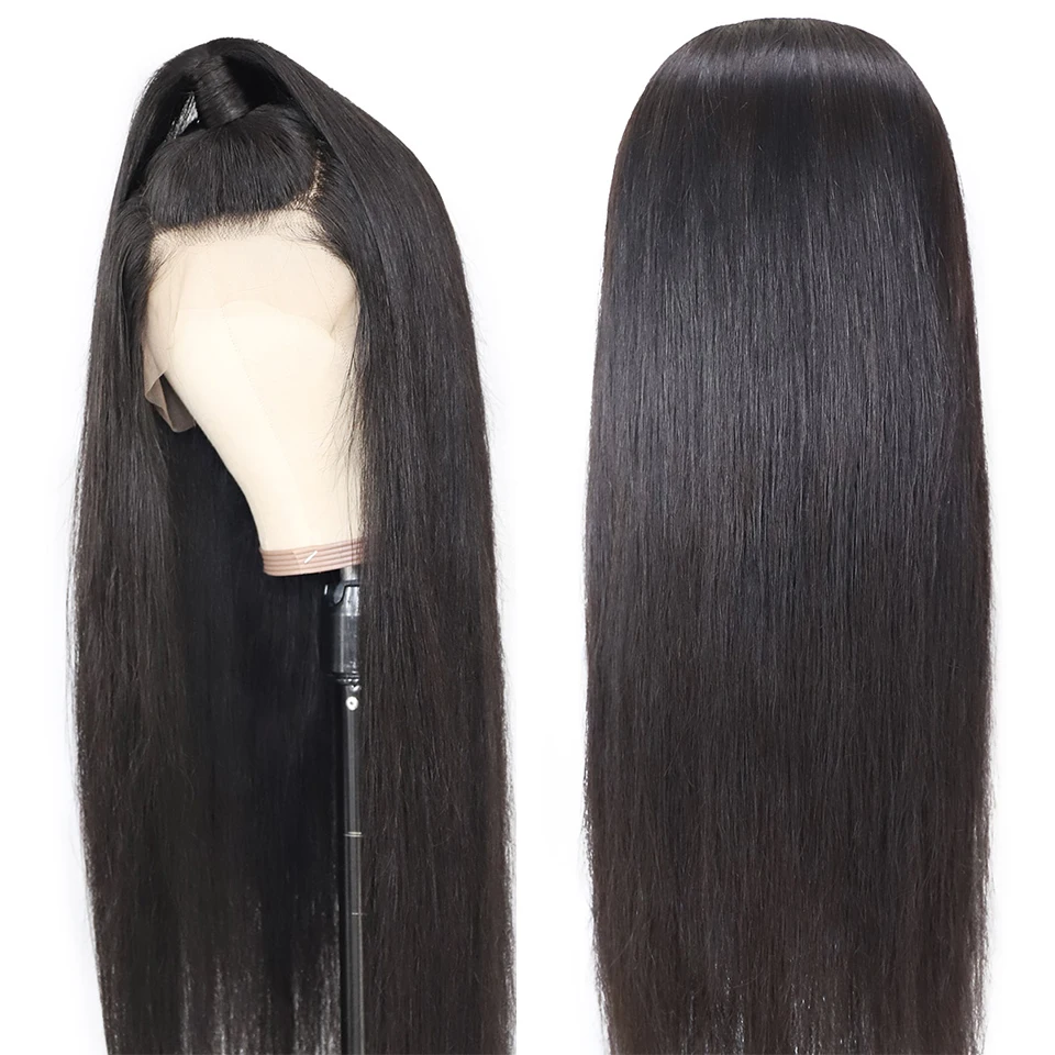 

Wholesale Pre Plucked Lace Wholesale 10A Humanhair Wigs,13*4 Wigs Brazilian Human Hair Transparent Lace Human Hair Wigs