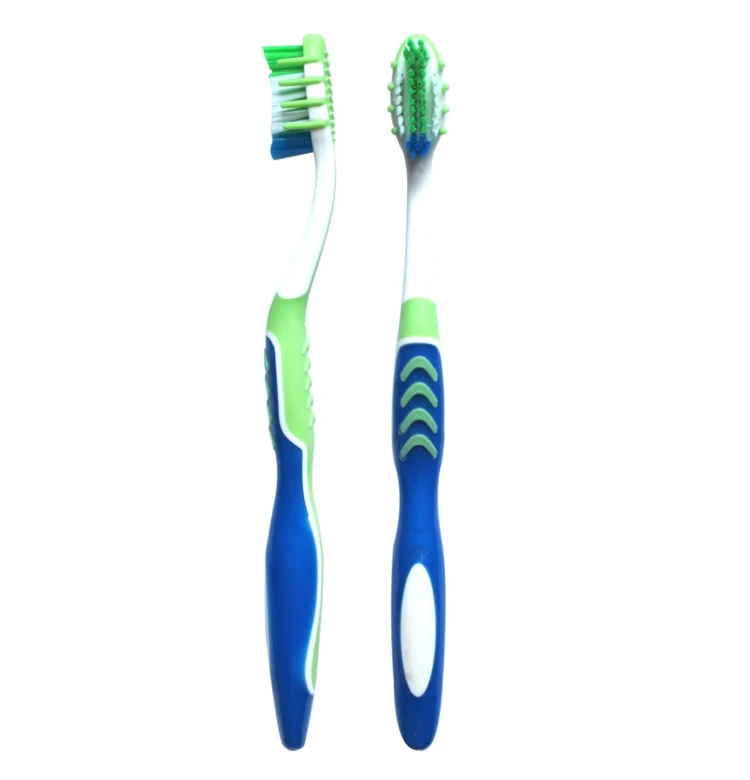 
Manufacturer Private label OEM big handle gum massager tongue cleaner Plastic nylon Charcoal soft medium hard adult Toothbrush 