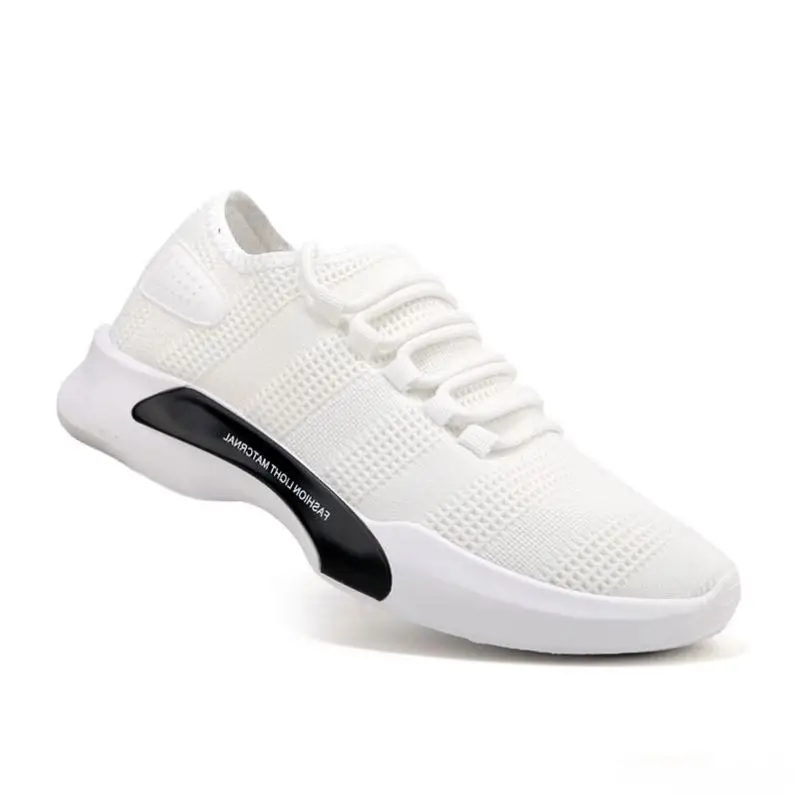 

Durable trainer shoes cheap men sports shoes bulk wholesale, Black white grey