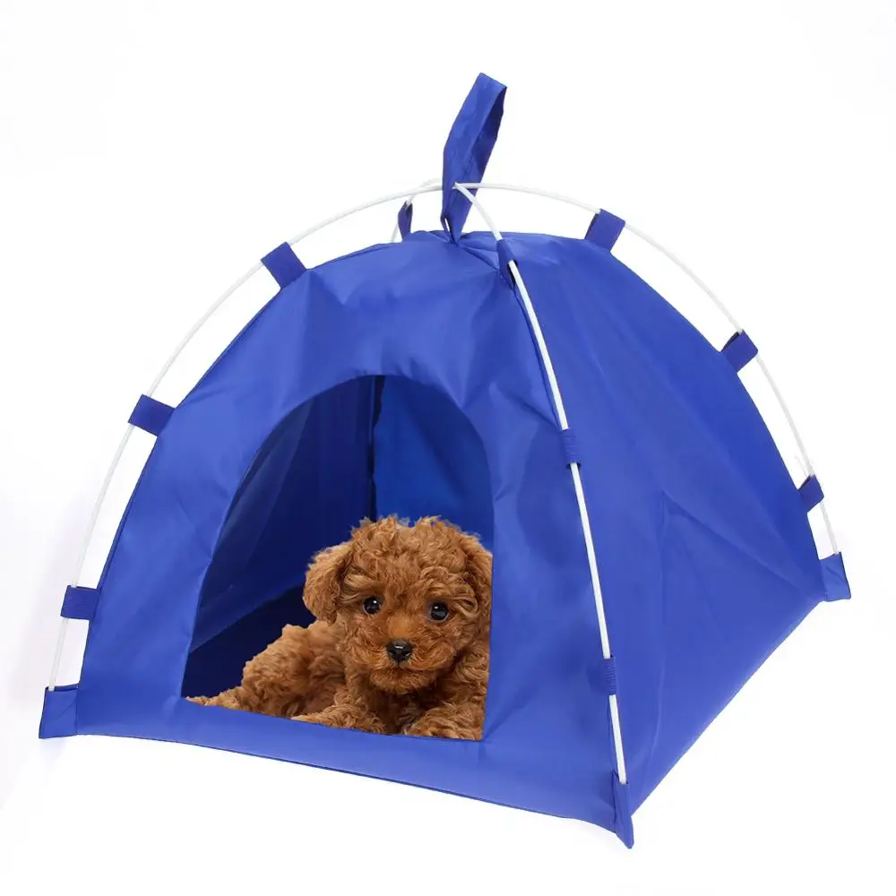 

Foldable Playpen Outdoor Indoor Tent for Kitten Cat Small Dog Puppy Kennel Tents Cats Nest Toy Pet House, Pink, blue