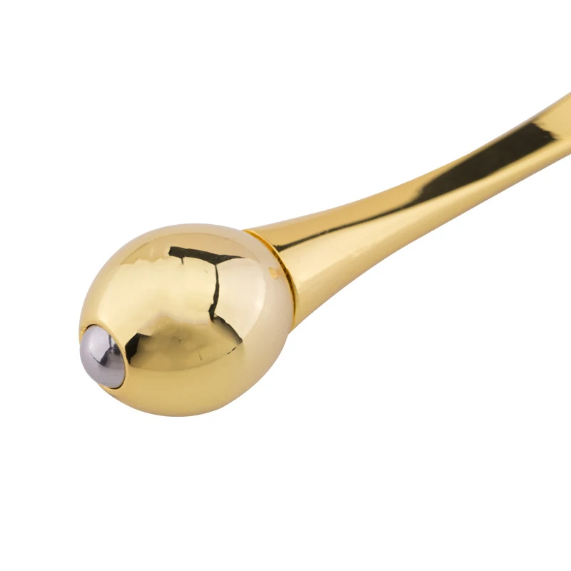 

Metal Face Mask Spatula Spoon for Eye Cream Massage Stick, Gold/rose gold/silver