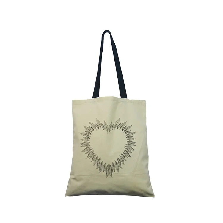 

Tote Canvas Plain Bags Wholesale Designer Muslin with Print Custom Natural Cotton Bag