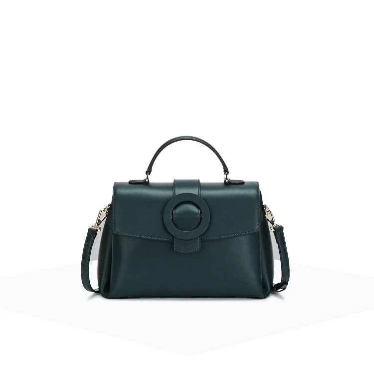 

Ladies Luxury envelope shoulder Bag PU Buckle Messenger Bag Small Square Handbag