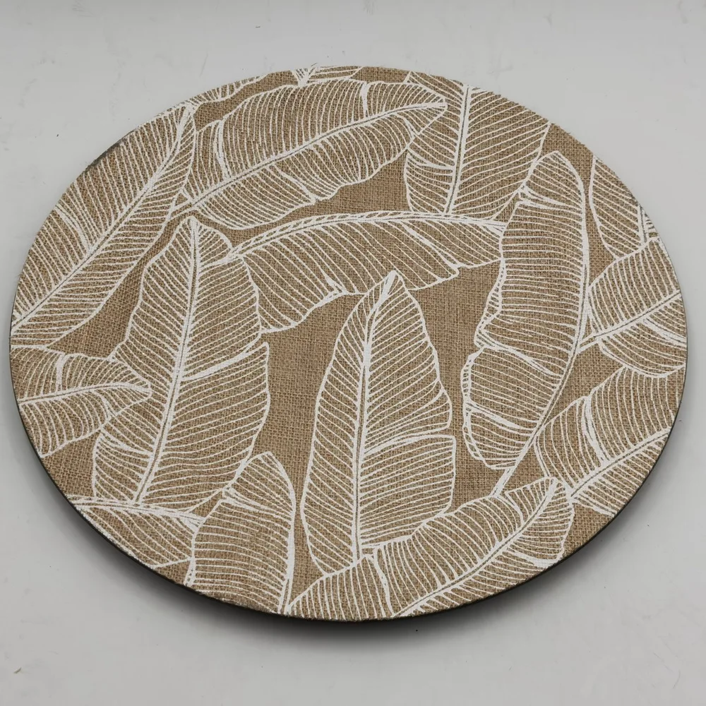 

Reusable renewable natural eco-friendly printing plastic plate dishes