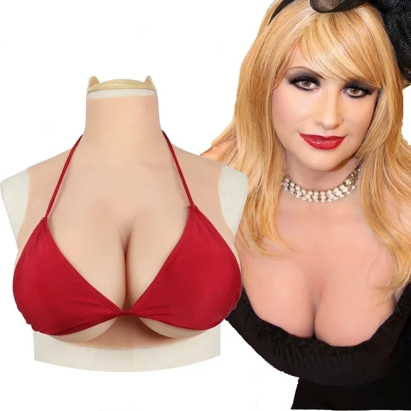 

4Th Crossdresser Artifical Tits Breast Plate Drag Queen Shemale Transgender Cosplay Fake Boobs Silicone flake boobs breast