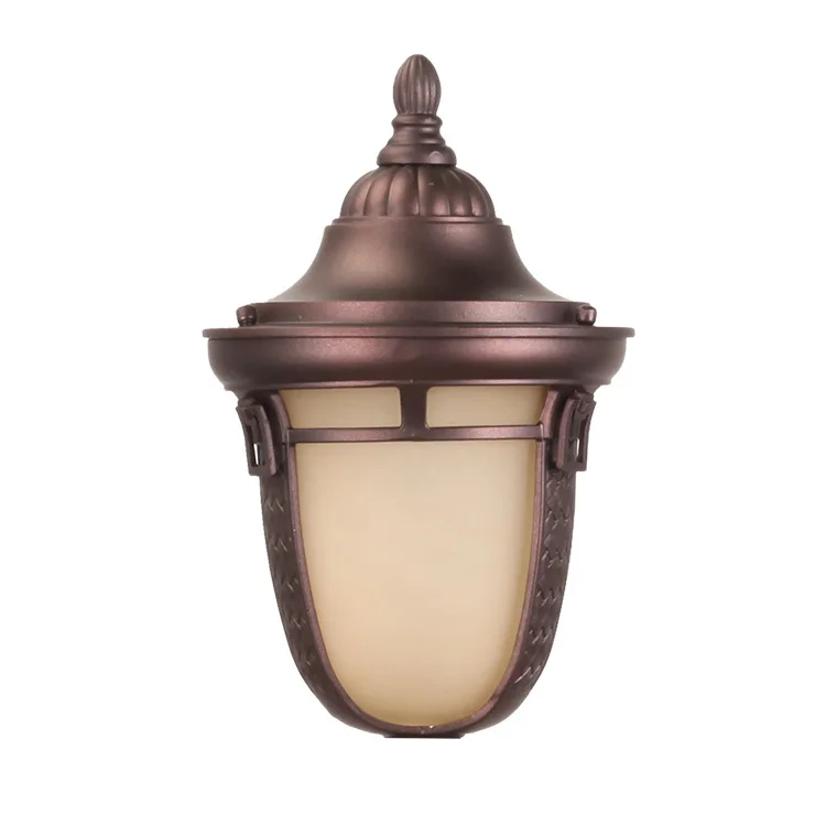 Factory price custom made outdoor waterproof  Ip54 European style vintage wall lamp garden lights post top light landscape light