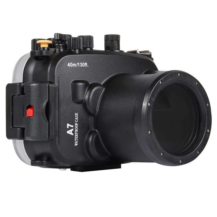 

Dropshipping 40m Underwater Depth Digital Camera Diving Case Waterproof Camera Housing for A7 / A7S / A7R