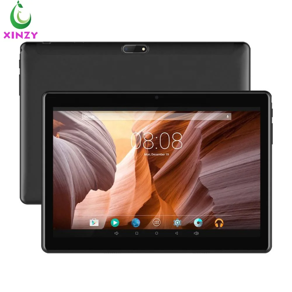 

XINZY Cheapest 10 inch 4g android 10 tablet pc Android 4g octa core phone call tablet 2gb 32gb 64gb HD IPS GPS WIFI tablet pc, Gold