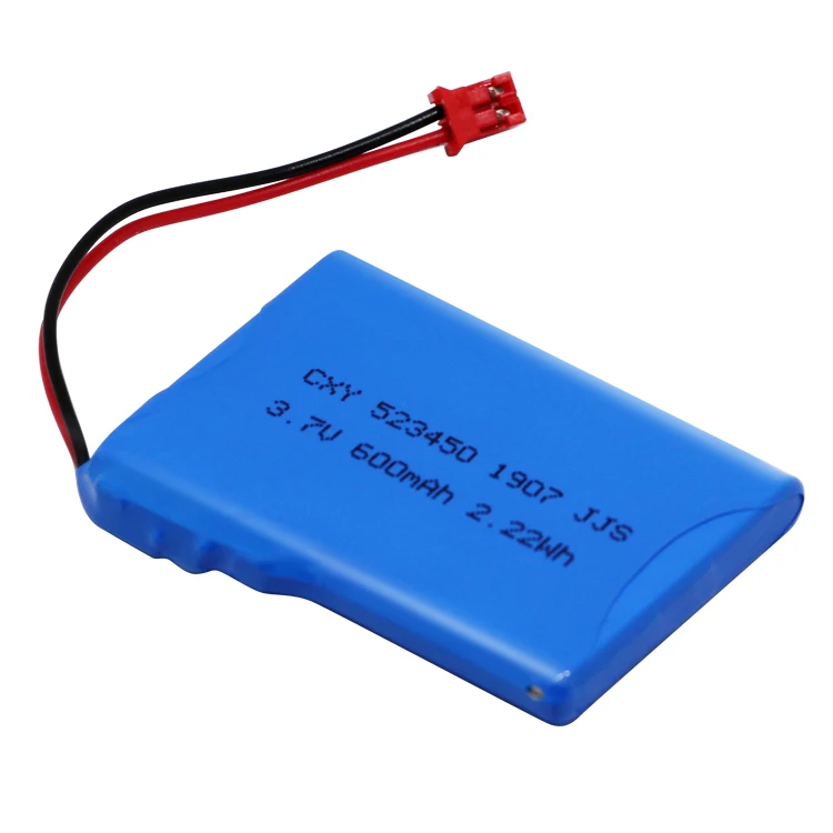 Kc Bis Ce Certificated 3.7v 600mah Lithium Battery 523450ar Li Ion Lipo ...