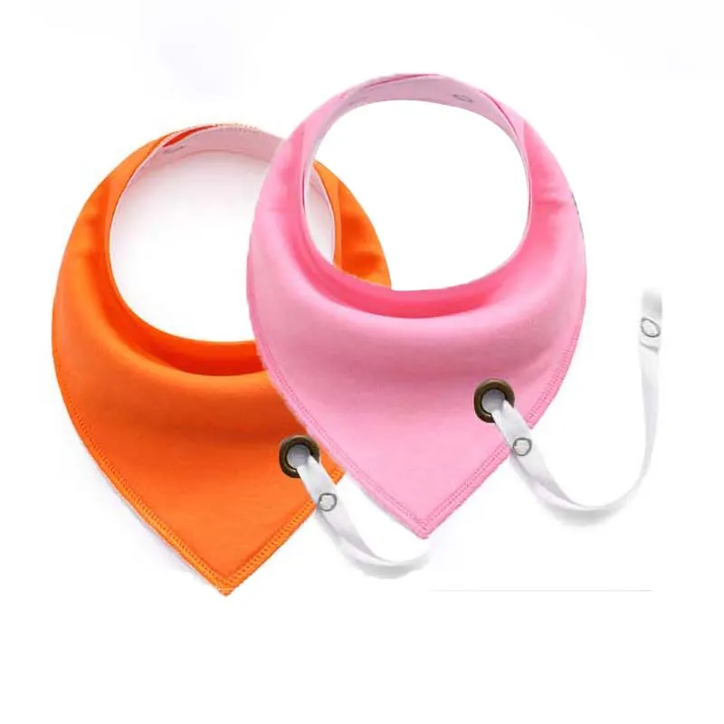 

Support samples baby soft feeding bibs animal triangle washnable with teether