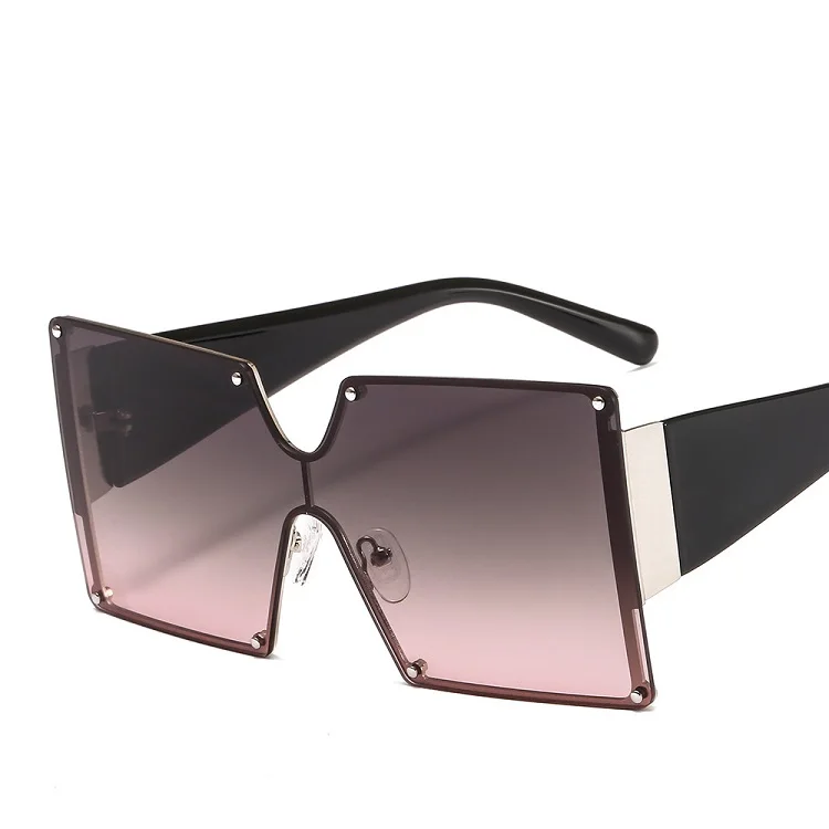 

Small Cuttle Fish New Sunglass 2021 Sunglasses River Oversized Fashion Big Frame Square Sunglasses