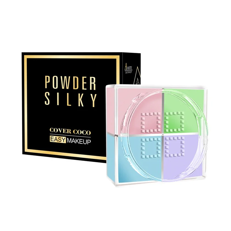 

Supper fine makeup loose powder finished powder for makeup base, 4 colors