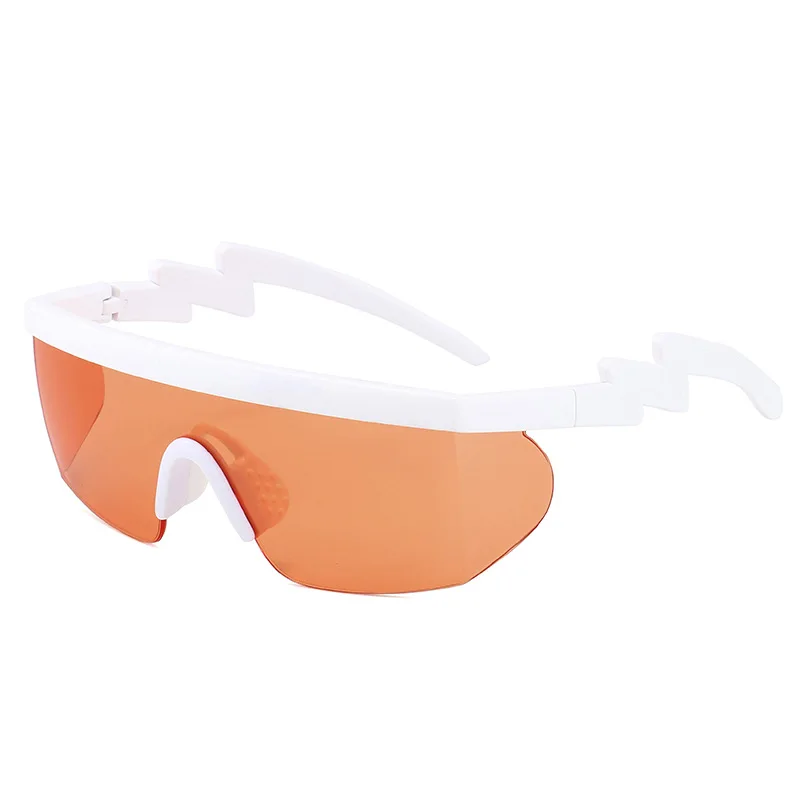 

NIWOTA 19102 Outoor Sports One Piece S Irregular Lightning leg River Glasses 2021